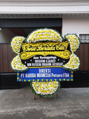 Papan Bunga Duka di Sekadau