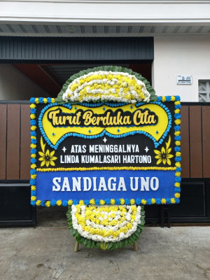 Papan Bunga Duka di Sekadau
