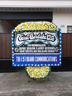 Papan Bunga Duka di Sekadau